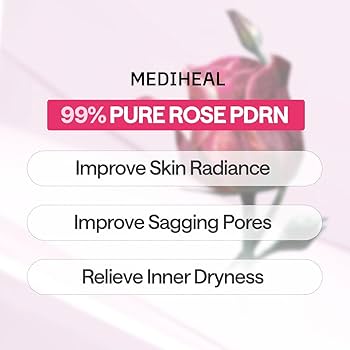 Amazon.com : Mediheal Rose PDRN Essential Sheet Mask 4 pcs